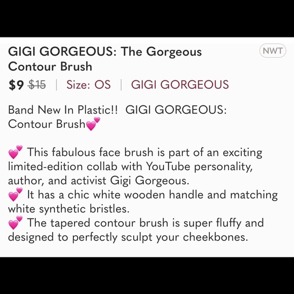 💋 Bundle of Accessories: Makeup Eraser, Contour Brush, and Fan Brush 💋 - Picture 5 of 10